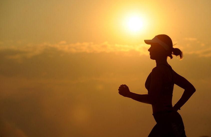 woman girl silhouette jogger 5 great ways to start your morning to ensure you have a fabulous day