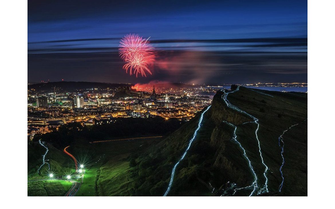 Spectacular Fireworks in and Around Edinburgh